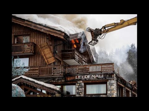 incendie à courchevel : plus de 260 évacués dans des hôtels de luxe en savoie